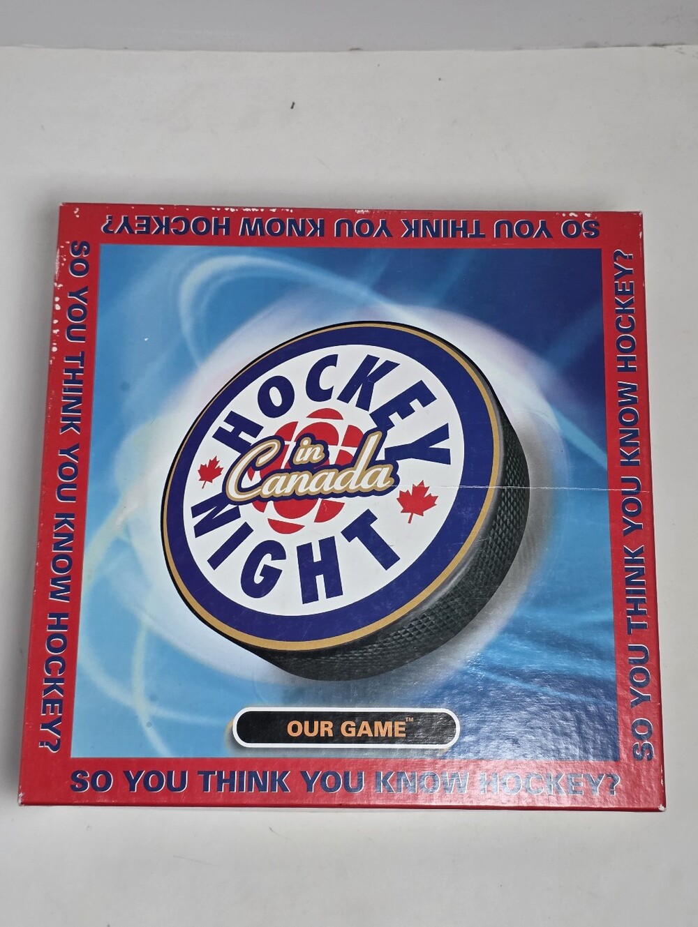 Hockey Night in Canada Trivia Board Game So You Think You Know Hockey Our Game